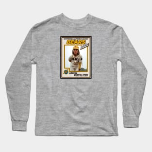 Bad News Bears Baseball Card Amanda Whurlizer Long Sleeve T-Shirt